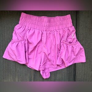 Free people movement Get Your Flirt On shorts in peony